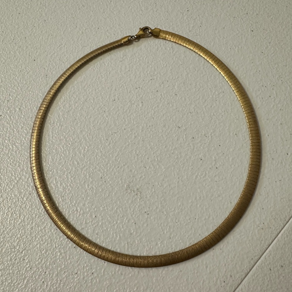 925 Italy Omega Choker Chain